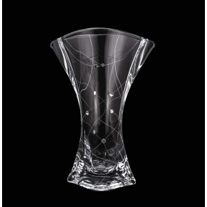Váza orbit SWAROVSKI Elements 31,5 cm C