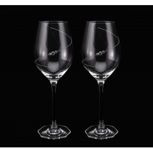 Svadobné poháre SWAROVSKI Elements 360 ml