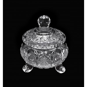 Krištáľová dóza 11,4 cm