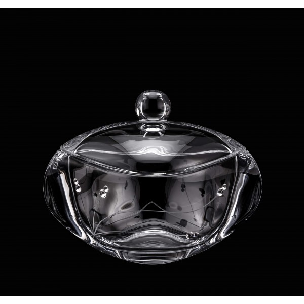 Dóza Orbit SWAROVSKI Elements 18 cm L